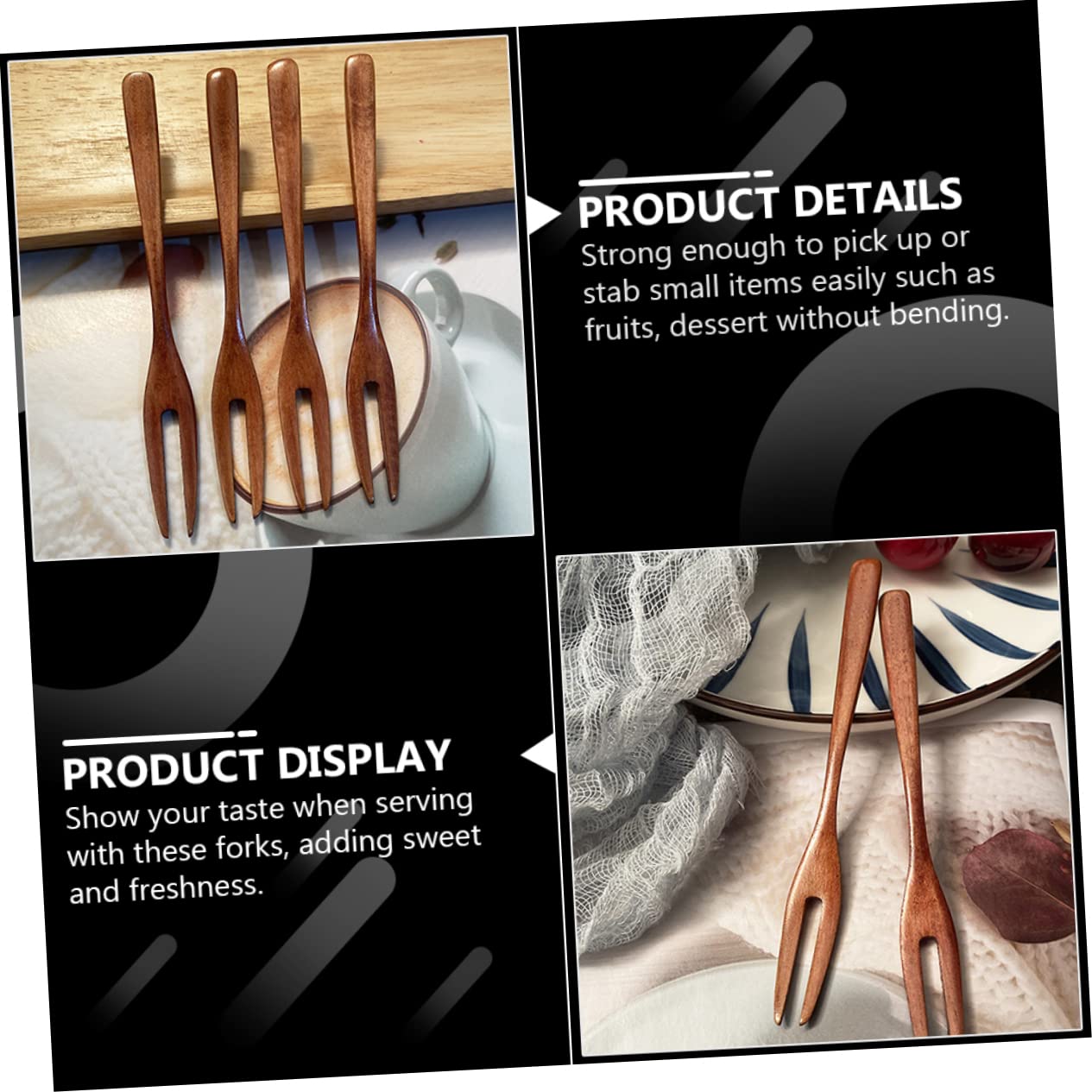 アメリカ■ウォレス■デザートフォーク２本組■とても優雅なローズポイント・パターン Amazon.co.jp: Kisangel 2本 木製 フォーク ツー 歯 食器 ミニ